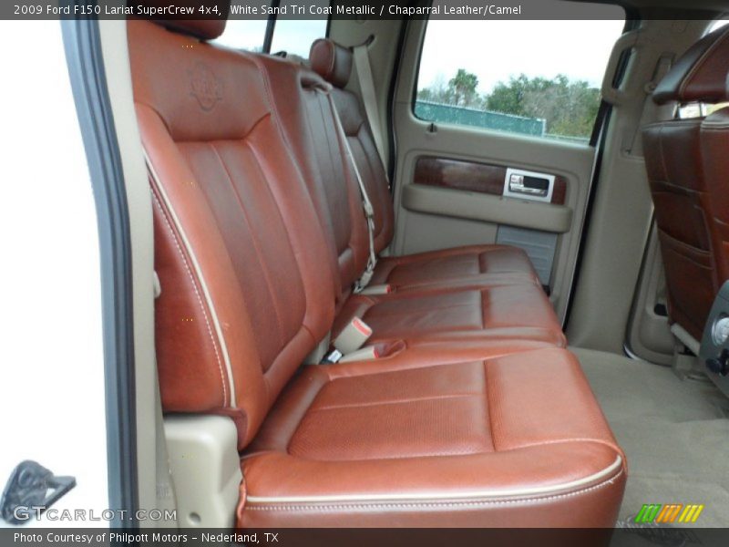  2009 F150 Lariat SuperCrew 4x4 Chaparral Leather/Camel Interior