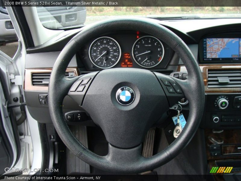  2008 5 Series 528xi Sedan Steering Wheel