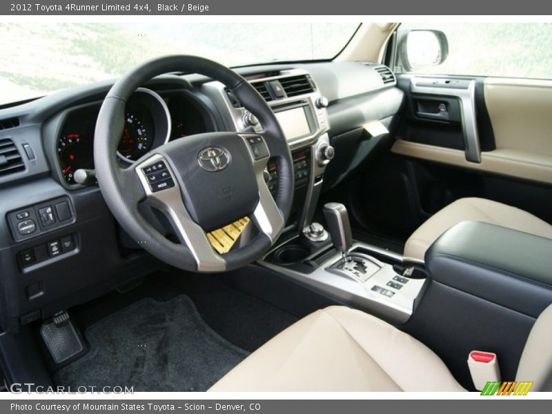  2012 4Runner Limited 4x4 Beige Interior