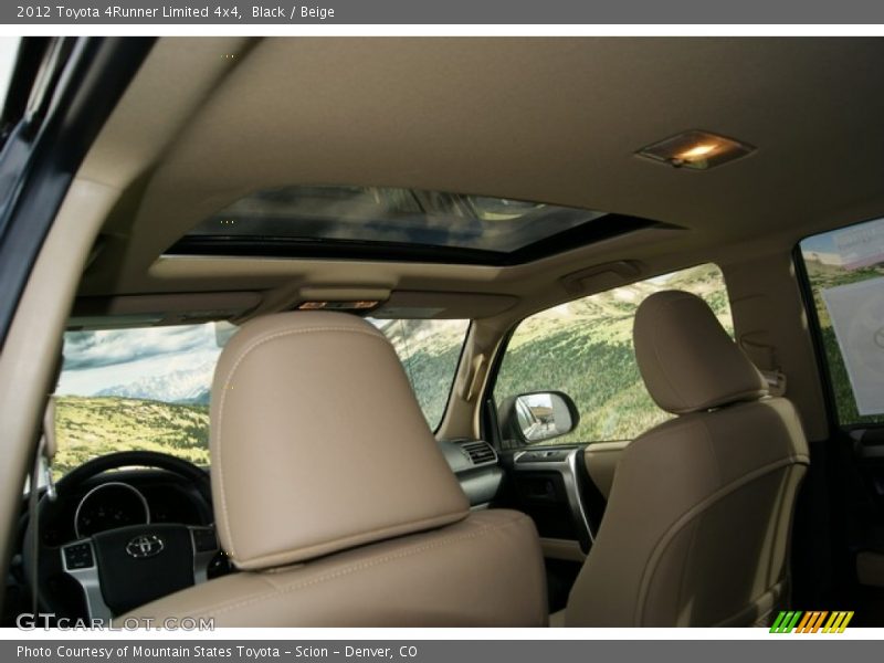 Black / Beige 2012 Toyota 4Runner Limited 4x4