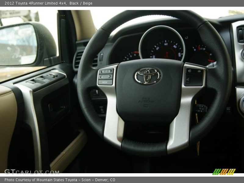 Black / Beige 2012 Toyota 4Runner Limited 4x4