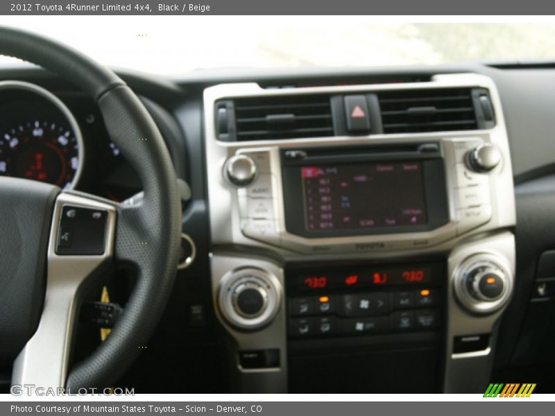 Black / Beige 2012 Toyota 4Runner Limited 4x4