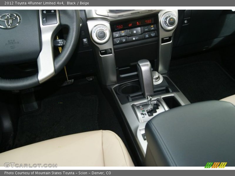 Black / Beige 2012 Toyota 4Runner Limited 4x4