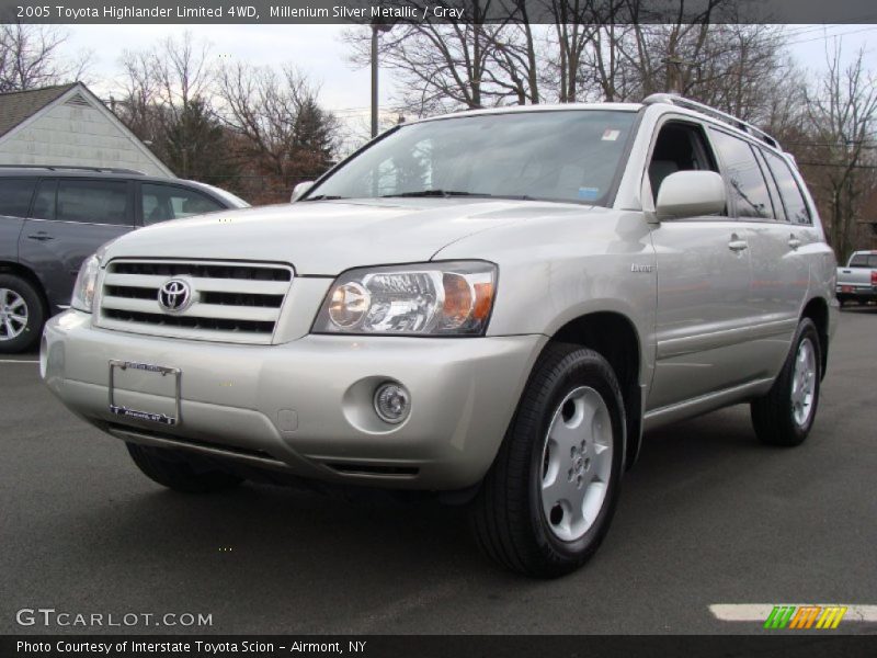 Millenium Silver Metallic / Gray 2005 Toyota Highlander Limited 4WD