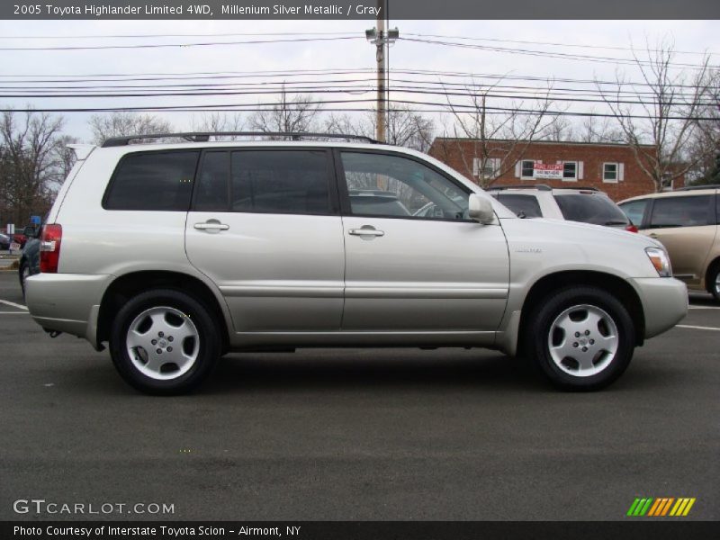 Millenium Silver Metallic / Gray 2005 Toyota Highlander Limited 4WD