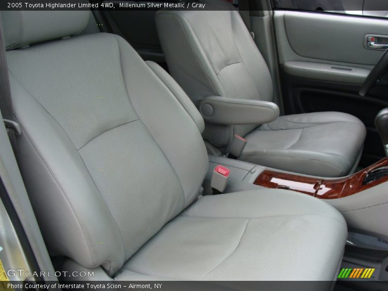 Millenium Silver Metallic / Gray 2005 Toyota Highlander Limited 4WD