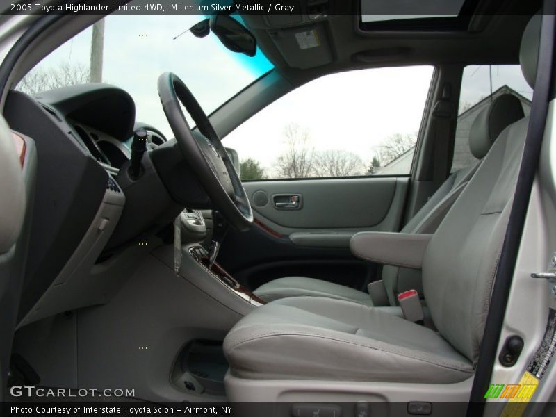 Millenium Silver Metallic / Gray 2005 Toyota Highlander Limited 4WD