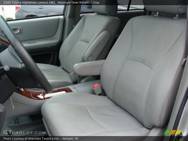 Millenium Silver Metallic / Gray 2005 Toyota Highlander Limited 4WD