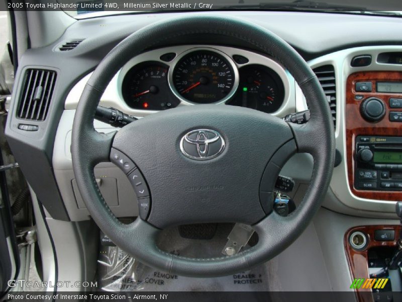 Millenium Silver Metallic / Gray 2005 Toyota Highlander Limited 4WD