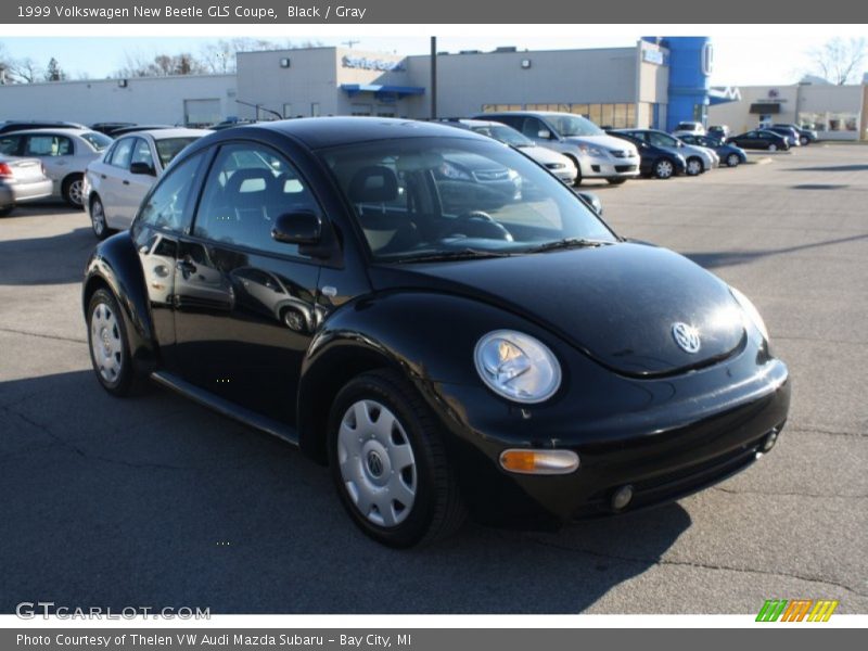 Black / Gray 1999 Volkswagen New Beetle GLS Coupe