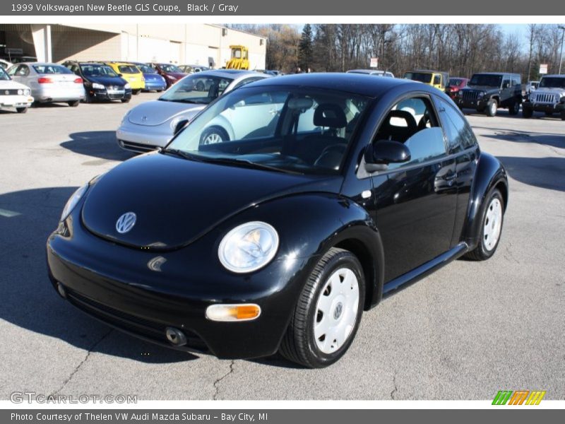 Black / Gray 1999 Volkswagen New Beetle GLS Coupe