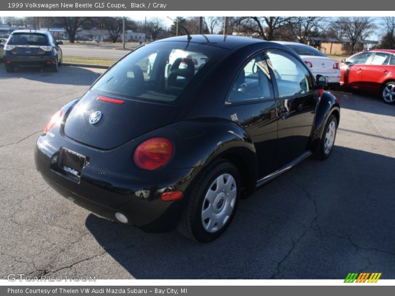 Black / Gray 1999 Volkswagen New Beetle GLS Coupe