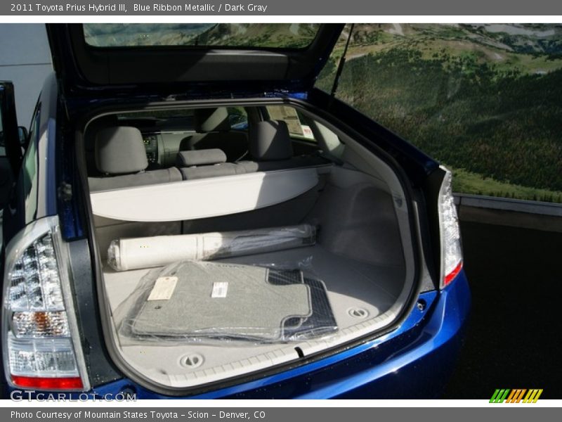 Blue Ribbon Metallic / Dark Gray 2011 Toyota Prius Hybrid III