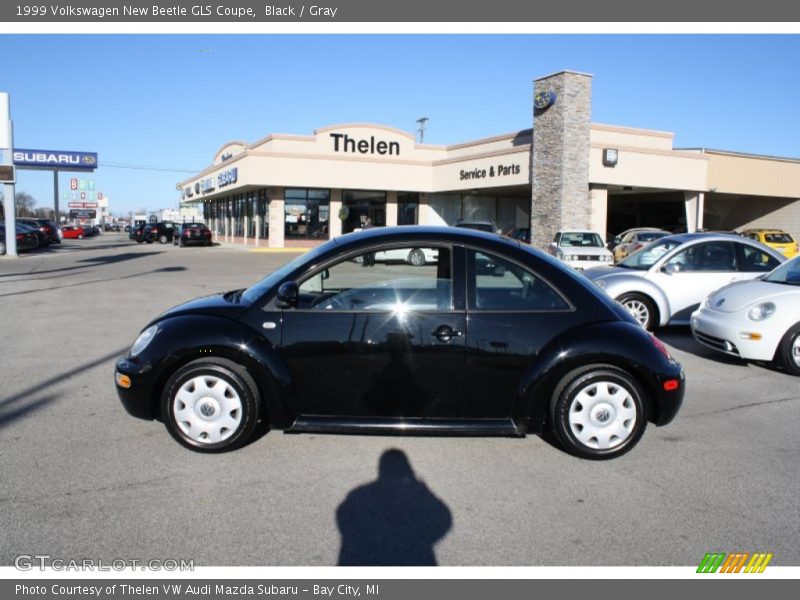 Black / Gray 1999 Volkswagen New Beetle GLS Coupe