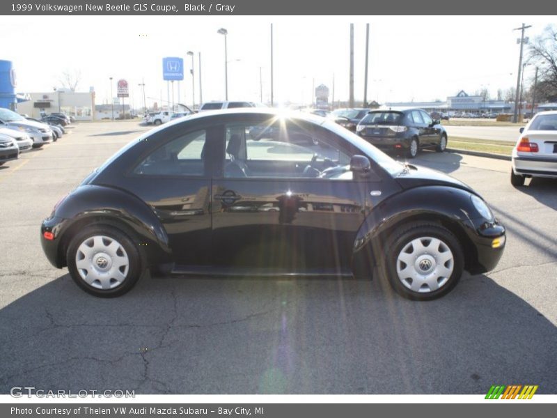 Black / Gray 1999 Volkswagen New Beetle GLS Coupe