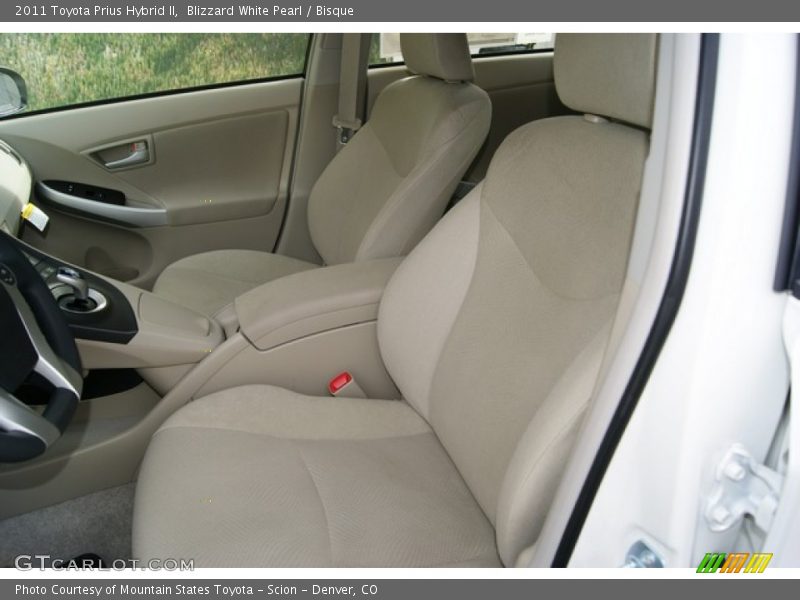 Blizzard White Pearl / Bisque 2011 Toyota Prius Hybrid II