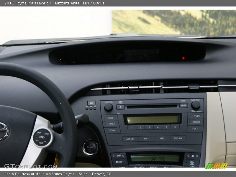 Blizzard White Pearl / Bisque 2011 Toyota Prius Hybrid II