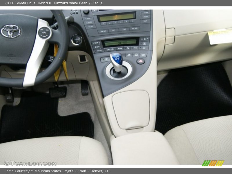 Blizzard White Pearl / Bisque 2011 Toyota Prius Hybrid II