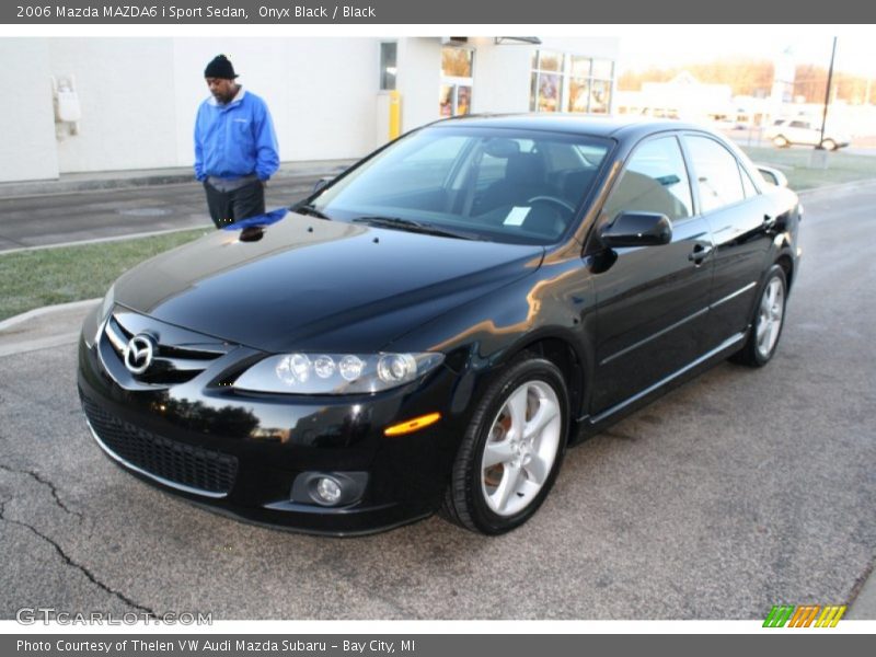 Onyx Black / Black 2006 Mazda MAZDA6 i Sport Sedan