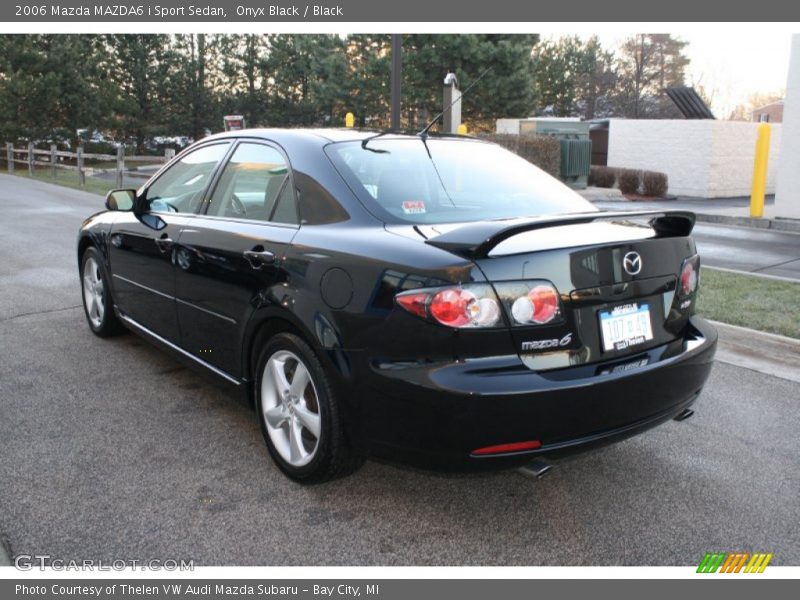 Onyx Black / Black 2006 Mazda MAZDA6 i Sport Sedan