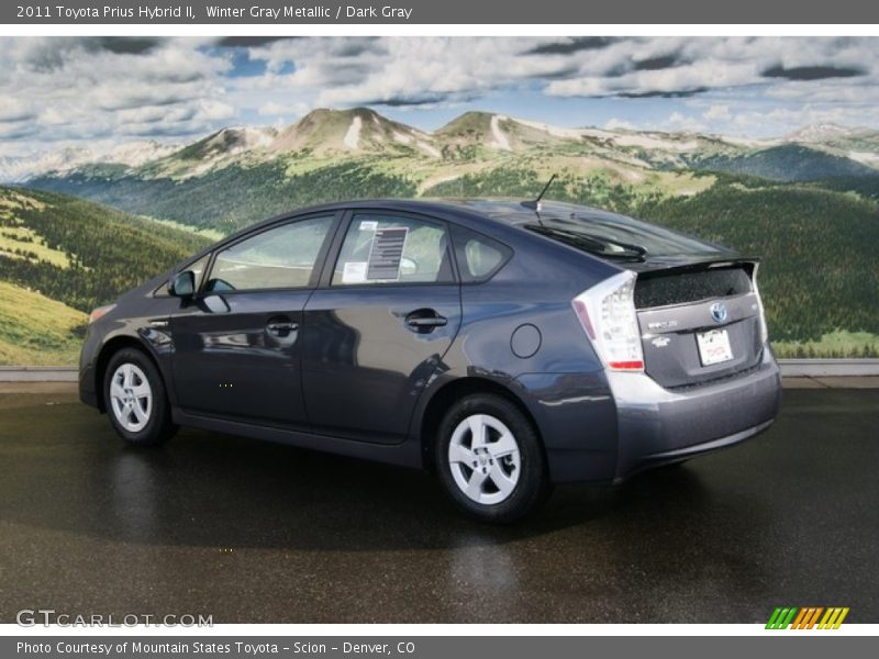 Winter Gray Metallic / Dark Gray 2011 Toyota Prius Hybrid II