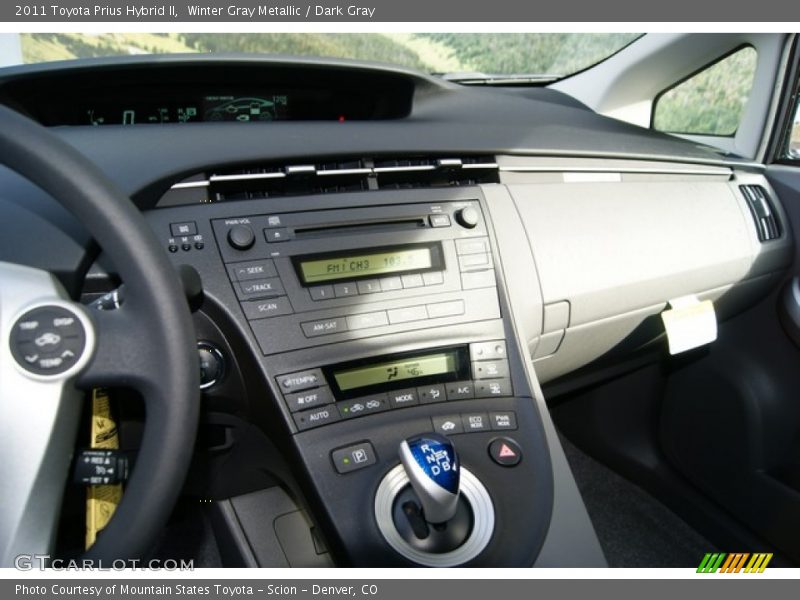 Winter Gray Metallic / Dark Gray 2011 Toyota Prius Hybrid II