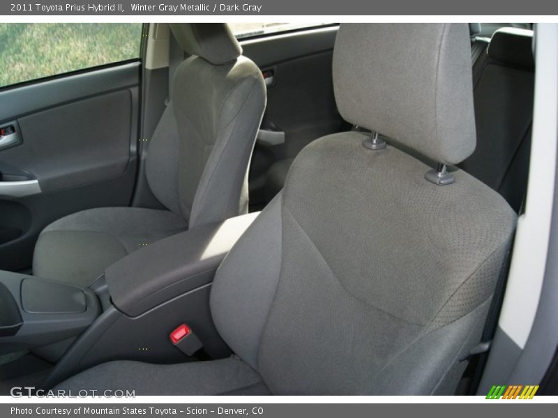 Winter Gray Metallic / Dark Gray 2011 Toyota Prius Hybrid II