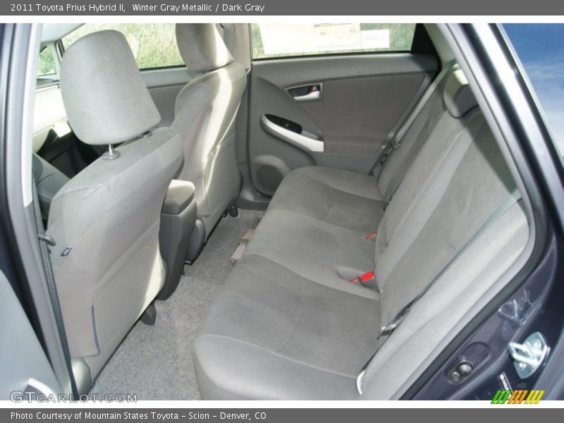 Winter Gray Metallic / Dark Gray 2011 Toyota Prius Hybrid II