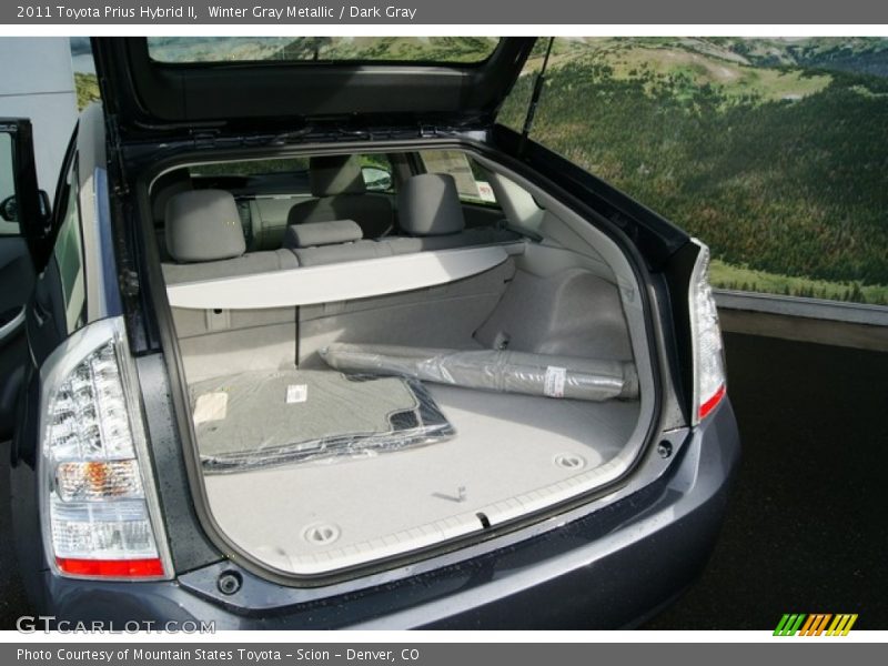 Winter Gray Metallic / Dark Gray 2011 Toyota Prius Hybrid II