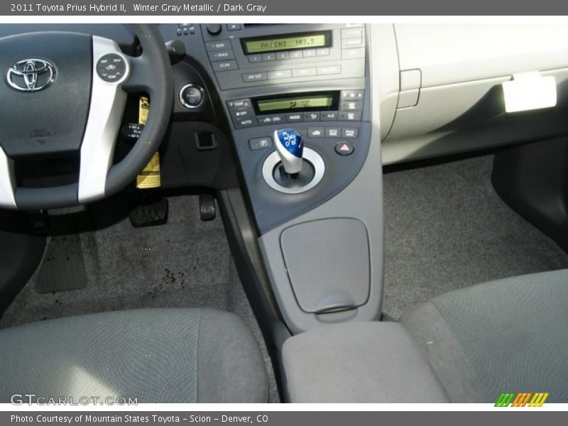 Winter Gray Metallic / Dark Gray 2011 Toyota Prius Hybrid II
