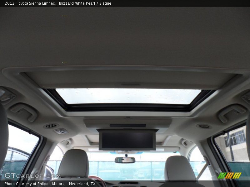 Blizzard White Pearl / Bisque 2012 Toyota Sienna Limited