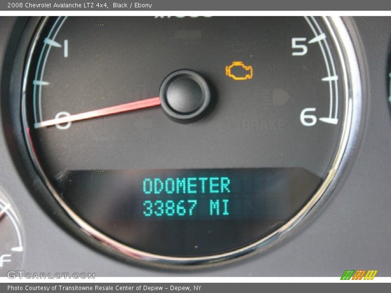 Black / Ebony 2008 Chevrolet Avalanche LTZ 4x4
