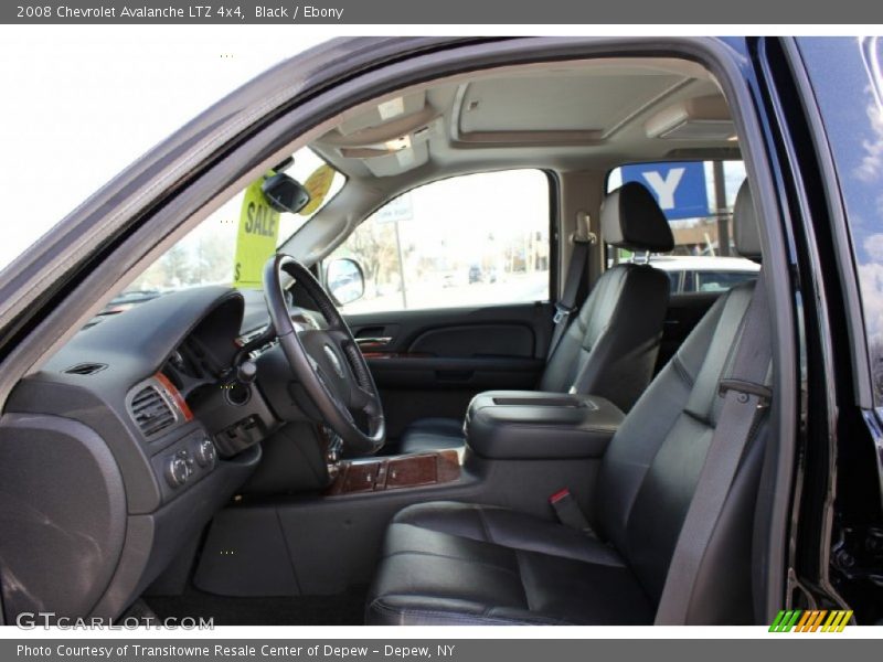 Black / Ebony 2008 Chevrolet Avalanche LTZ 4x4