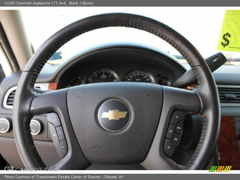 Black / Ebony 2008 Chevrolet Avalanche LTZ 4x4