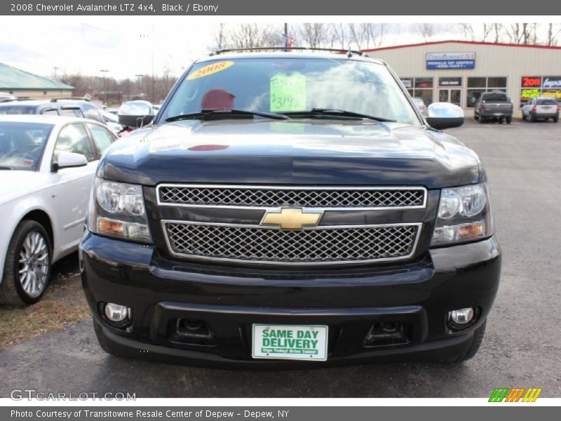 Black / Ebony 2008 Chevrolet Avalanche LTZ 4x4