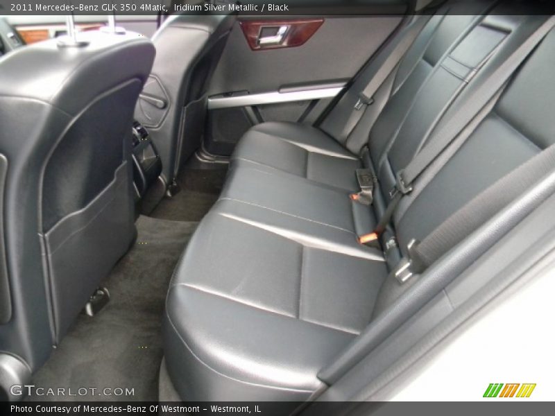 Iridium Silver Metallic / Black 2011 Mercedes-Benz GLK 350 4Matic