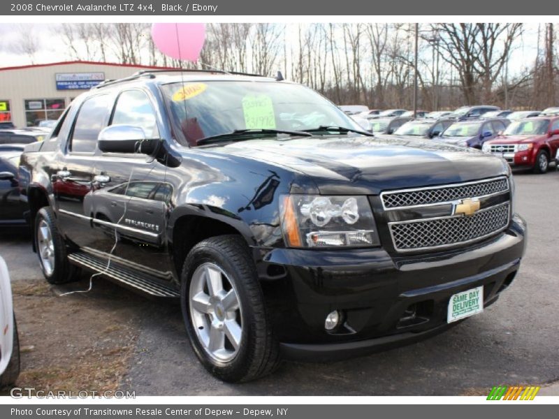 Black / Ebony 2008 Chevrolet Avalanche LTZ 4x4