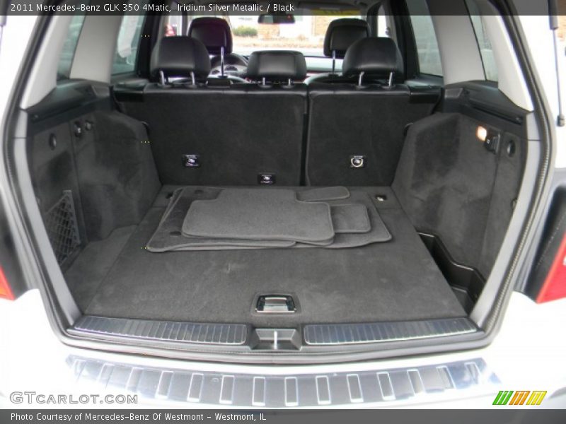 Iridium Silver Metallic / Black 2011 Mercedes-Benz GLK 350 4Matic