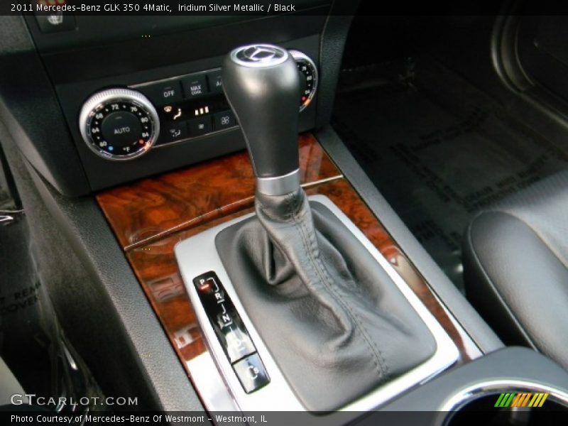 Iridium Silver Metallic / Black 2011 Mercedes-Benz GLK 350 4Matic