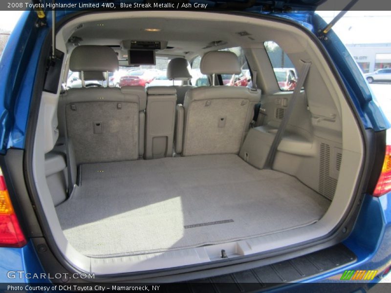 Blue Streak Metallic / Ash Gray 2008 Toyota Highlander Limited 4WD