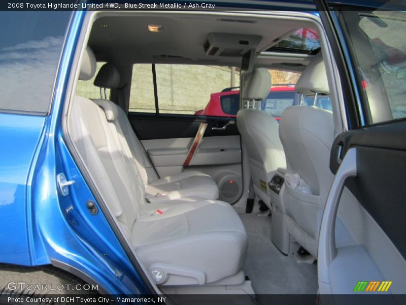 Blue Streak Metallic / Ash Gray 2008 Toyota Highlander Limited 4WD