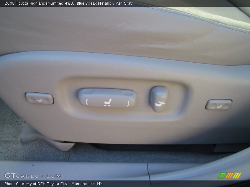 Blue Streak Metallic / Ash Gray 2008 Toyota Highlander Limited 4WD