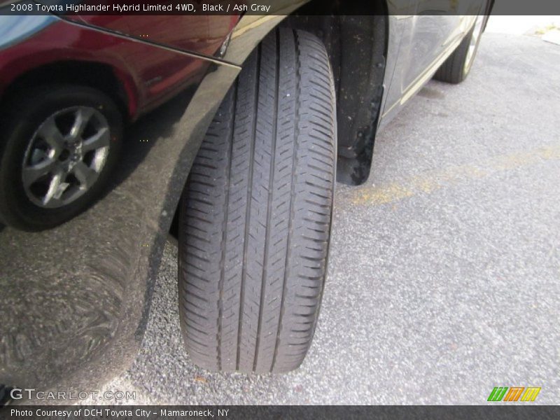Black / Ash Gray 2008 Toyota Highlander Hybrid Limited 4WD