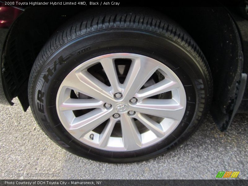 Black / Ash Gray 2008 Toyota Highlander Hybrid Limited 4WD