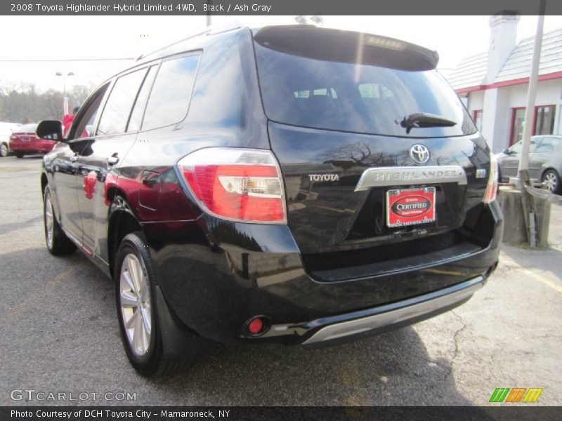 Black / Ash Gray 2008 Toyota Highlander Hybrid Limited 4WD