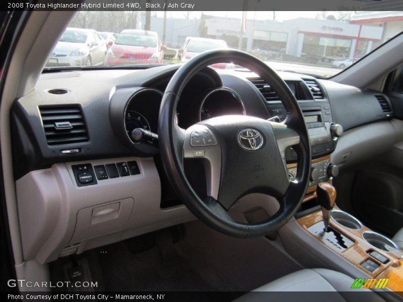 Black / Ash Gray 2008 Toyota Highlander Hybrid Limited 4WD