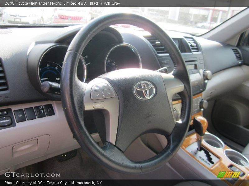 Black / Ash Gray 2008 Toyota Highlander Hybrid Limited 4WD