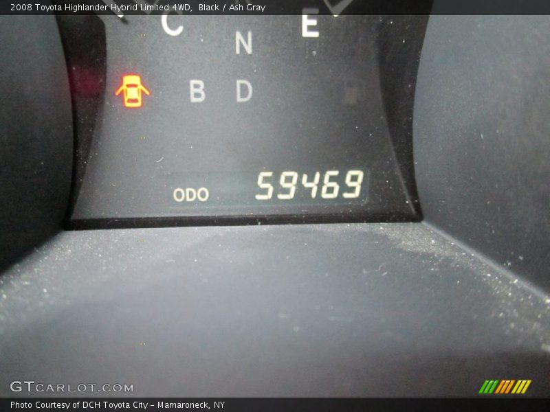 Black / Ash Gray 2008 Toyota Highlander Hybrid Limited 4WD
