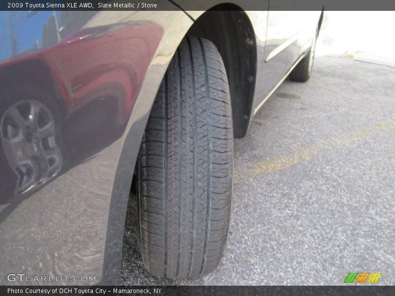 Slate Metallic / Stone 2009 Toyota Sienna XLE AWD