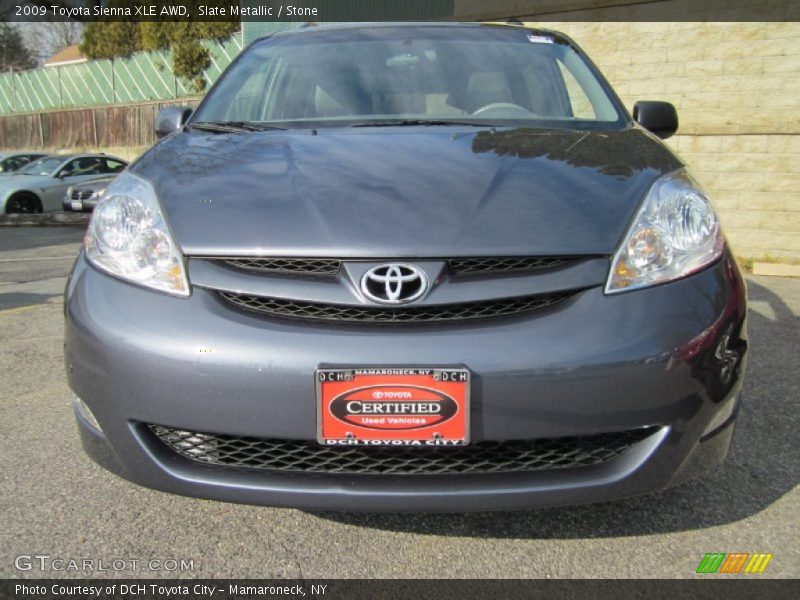 Slate Metallic / Stone 2009 Toyota Sienna XLE AWD